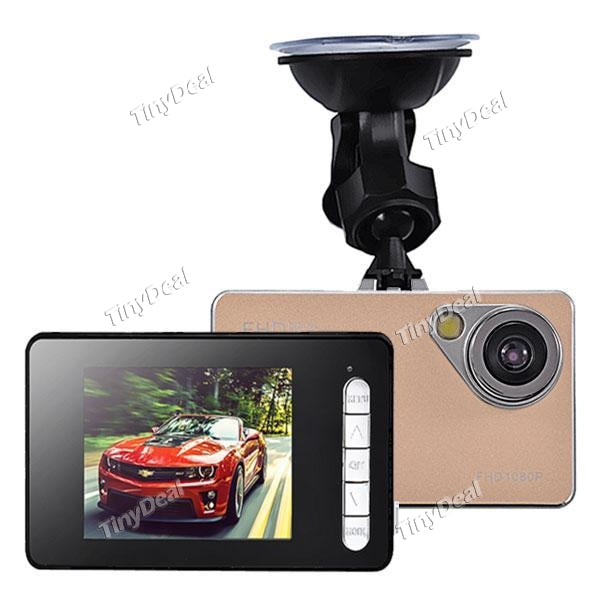 H2000 2.4" LCD FHD 1080P 90° Wide Angle Dashboard Camera Recorder Car DVR with G-Sensor Motion Detection