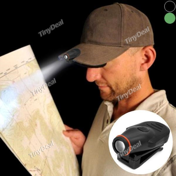 Outdoor Lamp Cap Lamp Portable Hat Clip Light Headlight Headlamp For Camping Fishing Hiking HLT-521432