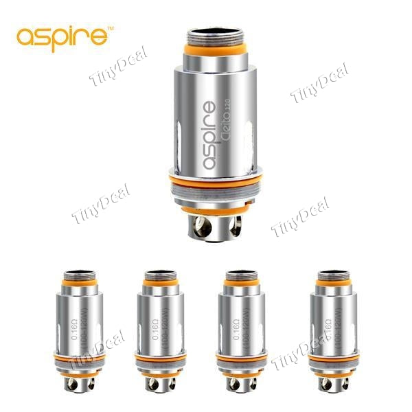 5 x Authentic Aspire Cleito 120 Atomizer Coil Head 0.16Ohm