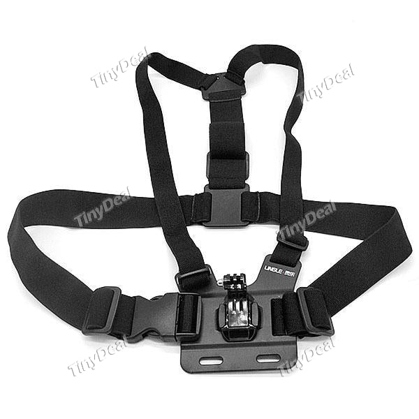 LINGLE Chest Strap J Mount for GoPro Hero 2/3/3+/4 5 SJCAM Xiaoyi EVATH-521935