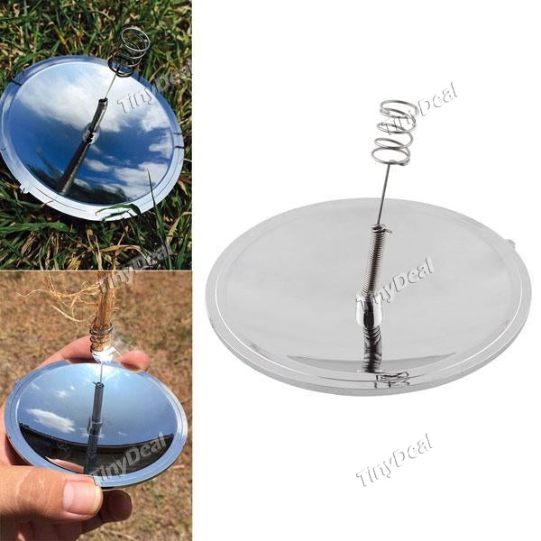 Outdoor Solar Igniter Lighter Fire Starter Camping Emergency Mirror Gear Popular STH-522151