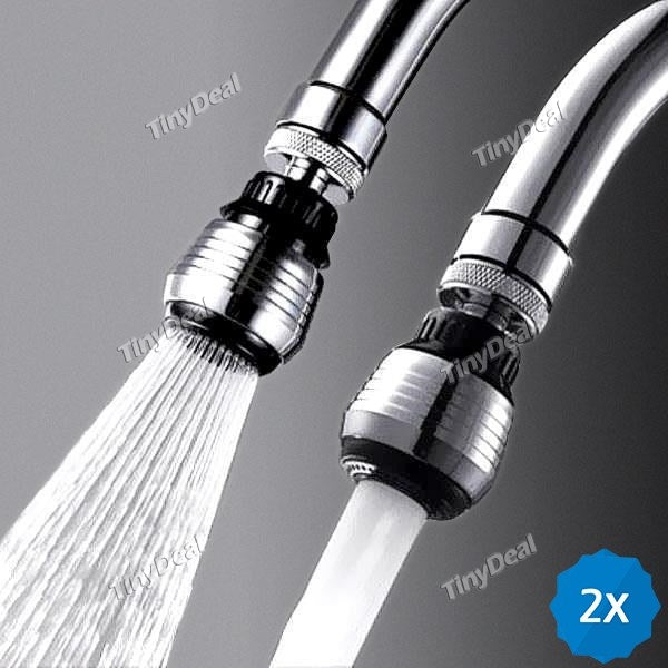 2 Pcs Multifunctional Water-saving 60% ABS Faucets Water Bubbler for Bathroom Kitchen KB-522522