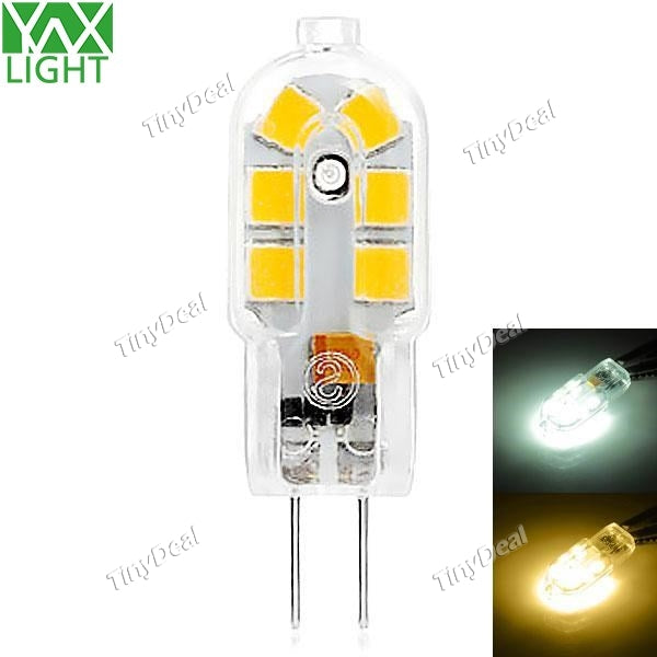 YWXLIGHT G4 LED Bulb 1.5W 120lm 12 SMD 2835 Pure White / Warm White Corn Light Spotlight AC/DC 12V HLT-522529