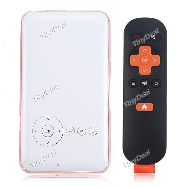 D05 M6S RK3128 0.3DMD RGB Portable Smart DLP LED 32G Android 4.4 Projector OPJ-522717