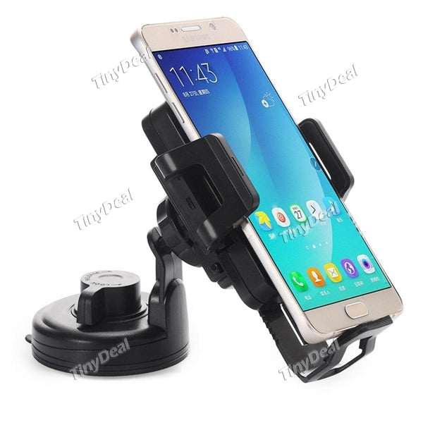 Itian Qi Wireless Charging Pad Car Holder C1+ for iPhone X / 8 / 8 Plus Galaxy S7 S6 Note5 S6 S7 Edge and Other Qi Phones