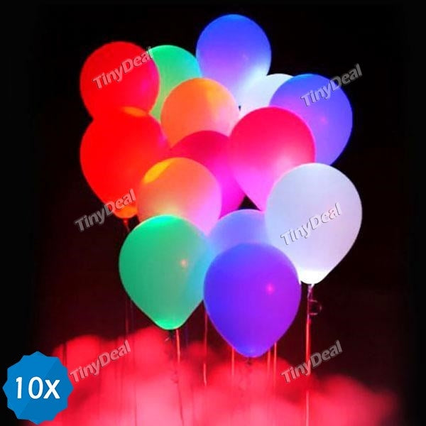 10Pcs LED Balloon Lights Lamps Paper Lanterns Lamp Home Wedding Party Decorative Lights SBK-522961