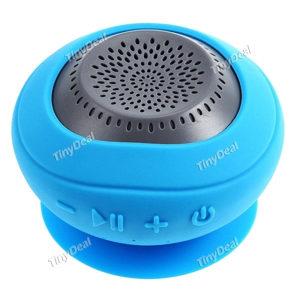 HZ-108 Portable Assorted Color with Suction-Cup TF FM Bluetooth Speaker for Cellphone Tablet PC HHITH-523015