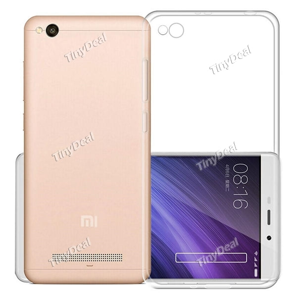 Ultra-thin Transparent TPU Soft Protective Cover Back Case for XIAOMI Redmi 4A