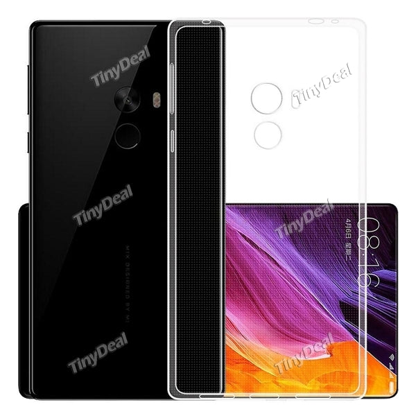 Ultra-thin Transparent Protective Soft Silicone Case for Xiaomi Mi MIX