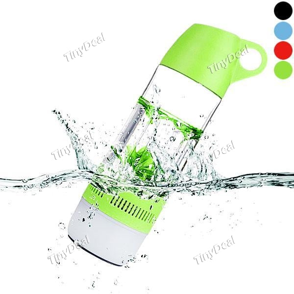 Waterproof IPX4 Outdoor Water Bottle 400ML Assorted Colors Creative Bluetooth Speaker for Outdoor Sports