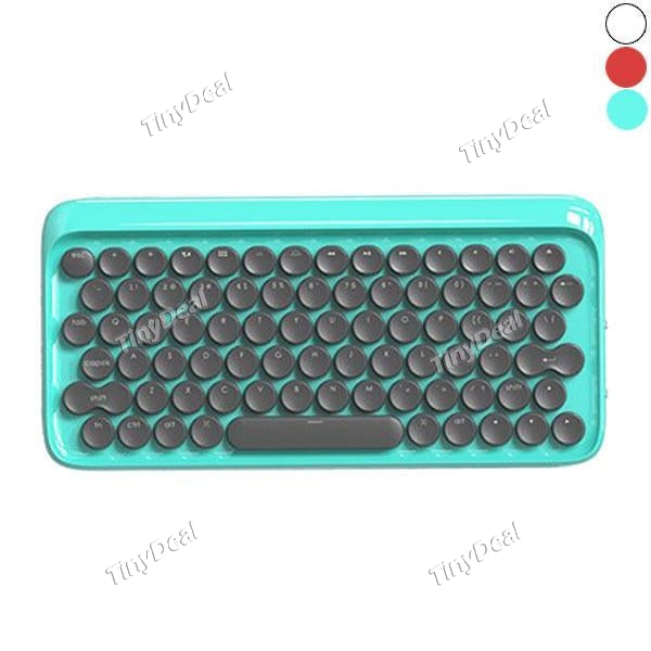 LOFREE Dot 78 Key Blue Switch Wireless Bluetooth Retro Mechanical Keyboard Backlight for Mac Smart Phone Tablet iPad PC