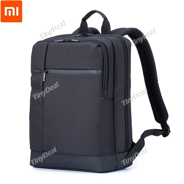Original Xiaomi Classic Business Style Polyester Leisure Backpack with 17L Capacity for 15 Inch Laptop Xiaomi Tablet iPad