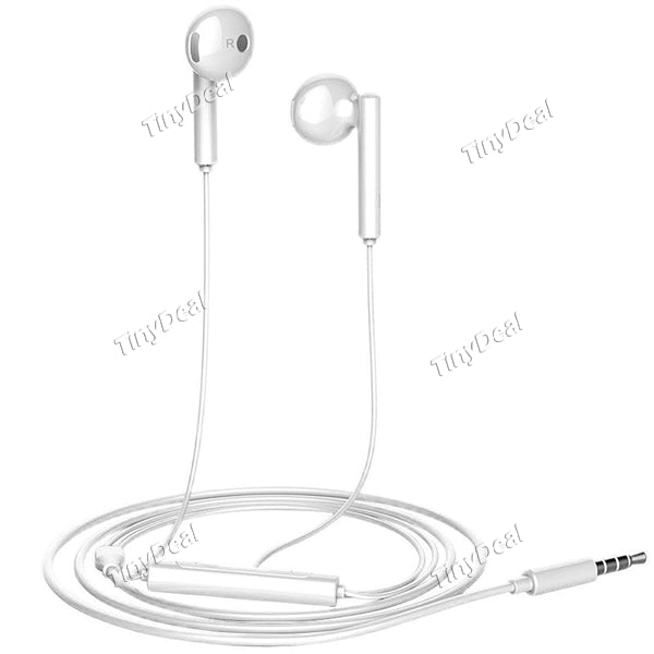 HUAWEI Honor AM115 Wired Earphones 3.5mm with Mic In-Ear Earbud Music Headsets for Samsung iPhone Xiaomi Smartphone