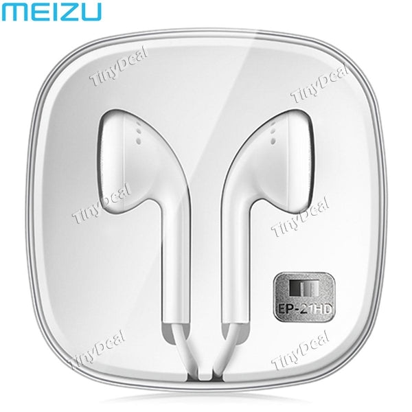 Original Meizu EP-21HD Fashion Music In-ear Earphones with Microphone Support Handsfree Talking