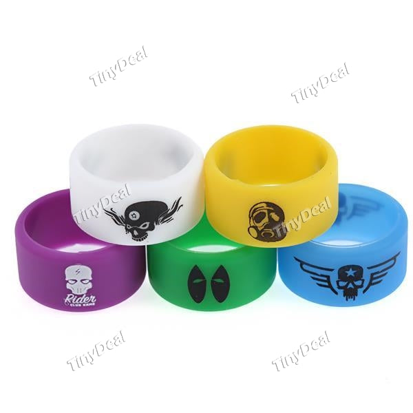 5 x Replacement Silicone Vape Band - Assorted Color