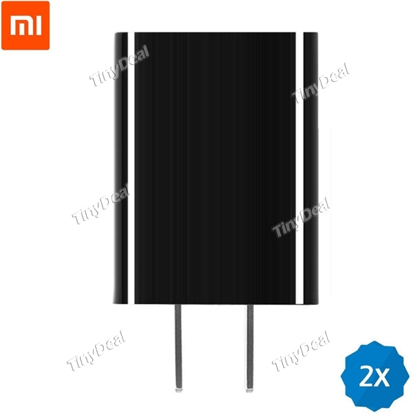 2pcs Original Xiaomi Quick Charger 5V 2A Power Adapter for Xiaomi Huawei Samsung Meizu