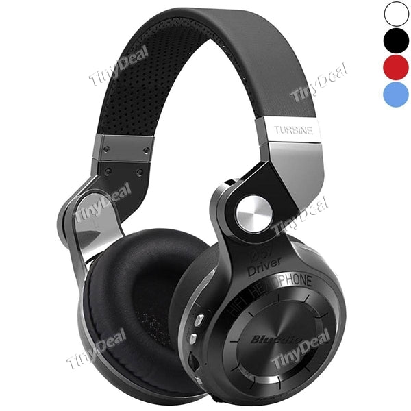 Bluedio T2+ Fashionable Foldable over the Ear Bluetooth Headphones BT 4.1 Support FM Radio SD Card Phone Calls