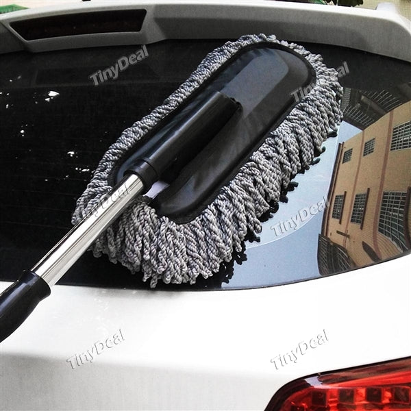 Large Microfiber Telescoping Car Wash Body Duster Brush Dirt Dust Mop Cleaning Tool Dusting Mops Dusters for Car Auto