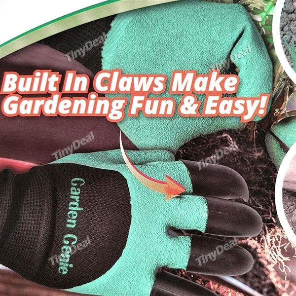 Digging Planting Tools Protection Gloves with Claws for Garden and Sandbeach