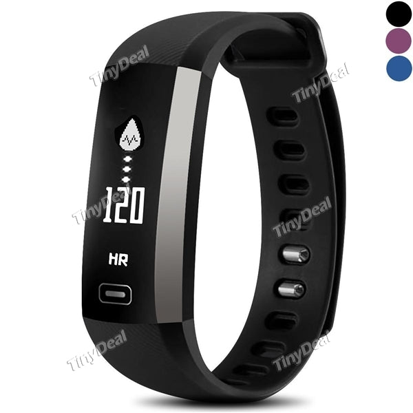 M2S Smart Bracelet Oximeter Blood Pressure Fatigue Value Sleep Mileage Calorie Monitor Pedometer IP67 Call SMS Reminder