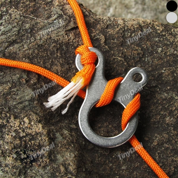 3 Hole Carabiner Multifunctional Spring Gate Rope Tools for Outdoor Activities Camping Hiking