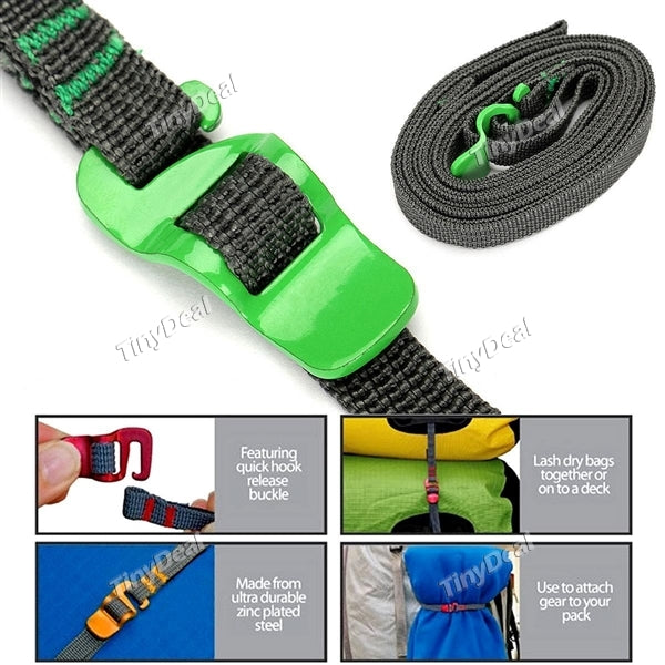 Outdoor Tie Down Accessory Strap Baggage Backpack Belt Travel Luggage Strap