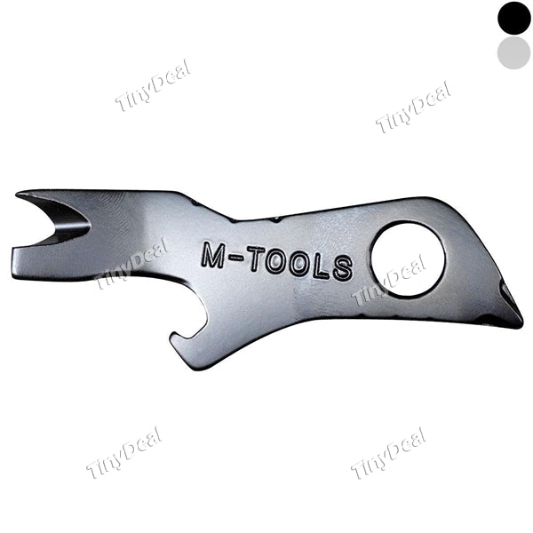 6 in 1 Multifunctional EDC Tools Super Mini Seal-Shaped Pry Bar Bottle Opener Screwdriver for Outdoor Daily