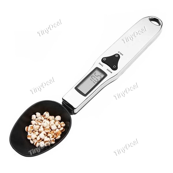500g / 0.1g Digital Kitchen Measuring Spoon Electronic Scale with LCD Display for Kitchen