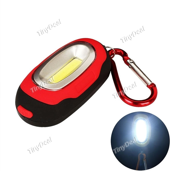 Super Mini LED Light 3-Modes COB Super Bright with Magnetic-Point Key Chain for Outdoor Camping Travel