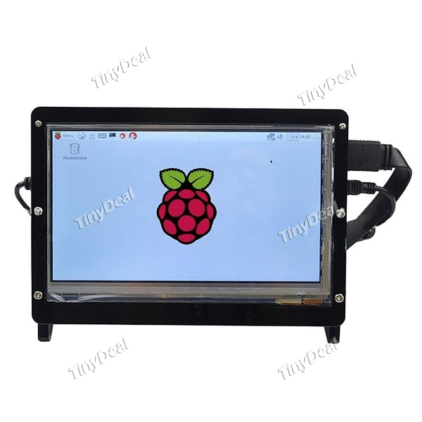 Acrylic Support Holder Acrylic Case Only for Raspberry Pi 3 7 inch Display Screen Monitor