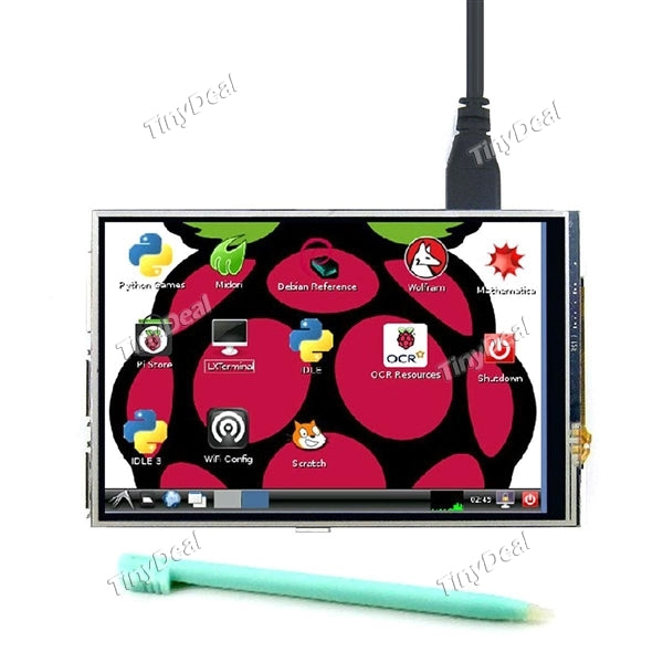 3.5 inch Touch LCD screen Display Module 480 x 320 for Raspberry Pi 3 Model B and Raspberry Pi 2 Model B + Pen