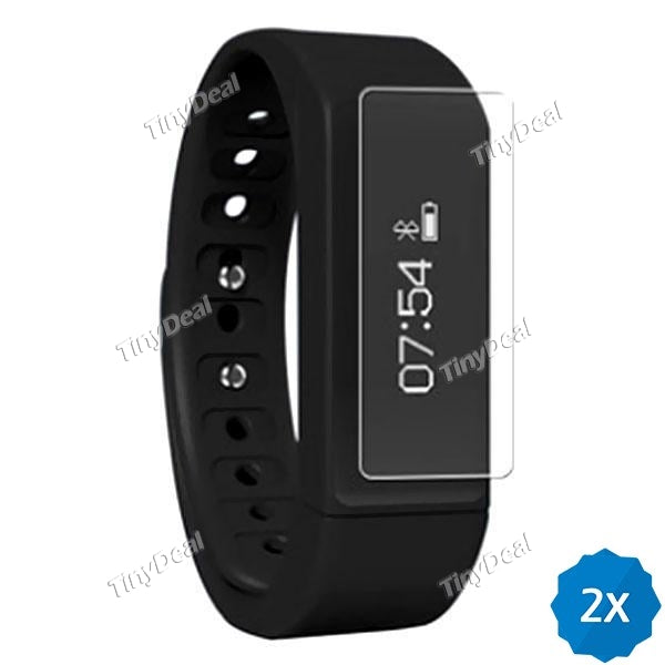 2Pcs 0.2mm HD Film Screen Protector for I5 Plus Smart Bracelet