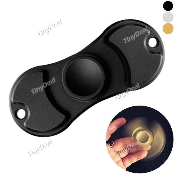 Fidget Toy Stress Reducer ADD & ADHD Hand Spinner Fingertips Spiral Fingers Gyro Aluminum Copper Toys