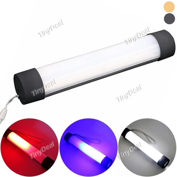 4-Modes USB Rechargeable Magnet Tail Rope Flashlight Charging Torch for Outdoor Camping Fishing