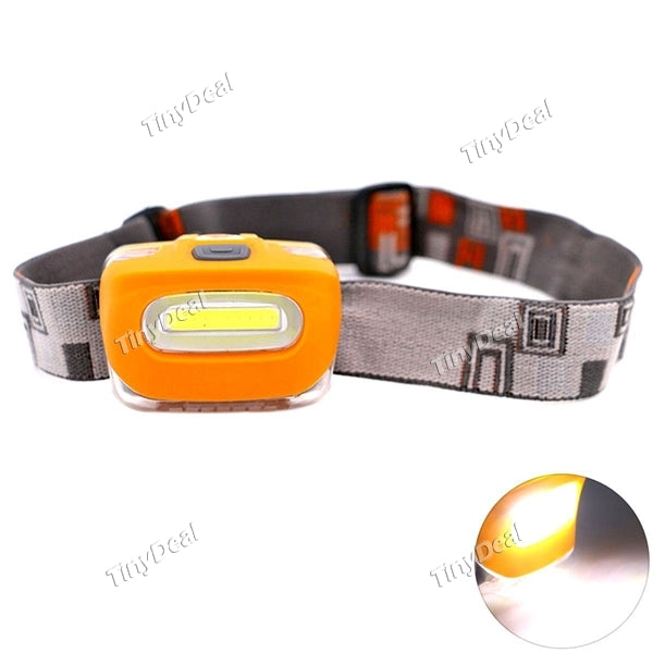 COB LED Mini Headlamp 2 Modes Headlight COB Woek Lamp for Cycling Camping Fishing Mountaineer