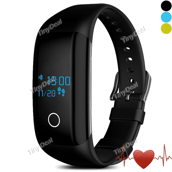 X11 Smart Bracelet Caller ID SMS Reminder Pedometer Calorie Real-time Heart Rate Monitor Long Time Standby