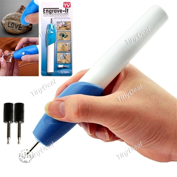 1/2/4 pcs DIY Electric Cordless Engraving Pen Written Carve Tool Kit for Metal Wood Glass Plastic Label Tools