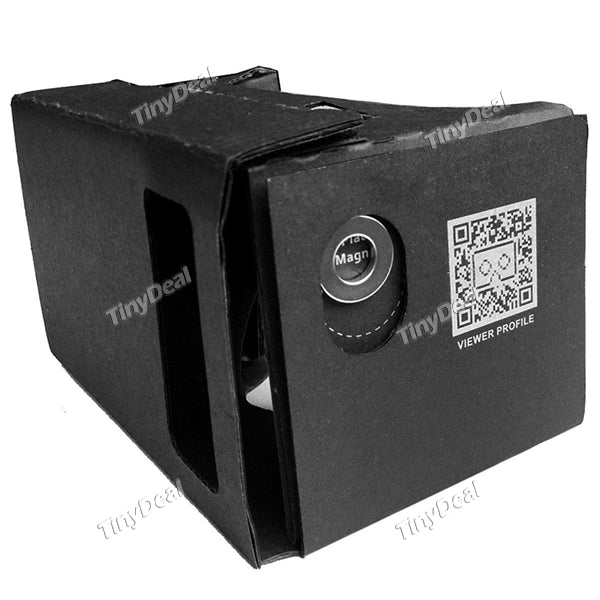 6'' Pre-Cut VR Box DIY Cardboard Virtual Reality 3D Glasses for iPhone Samsung Smartphone