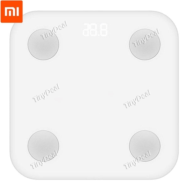 Original Xiaomi Smart Body Fat Scale Digital Ultrathin Weighing Scale 2 w/ Hidden LED Display BMI Analysis