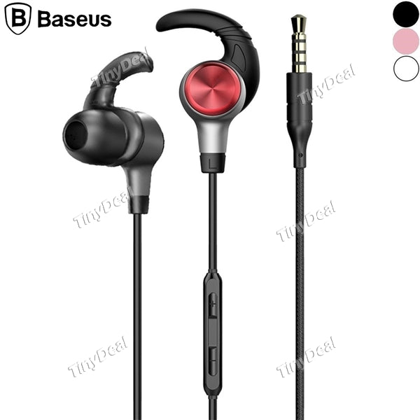 Original Baseus H31 Encok 3.5mm Jack In-Ear Earphone Stereo Superb Sound for Universal Cellphone Tablet PC