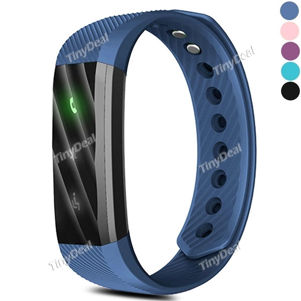 IDO ID115 LITE Smart Bracelet 3-LED Light Call Reminder Pedometer Mileage Calorie Sleep Monitor
