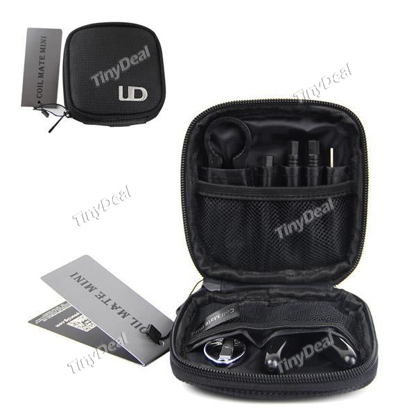 Authentic Youde UD Coil Mate Mini DIY Tool Kit Tools Bag Case for Vape E-Cigarette E Cigarette - Black