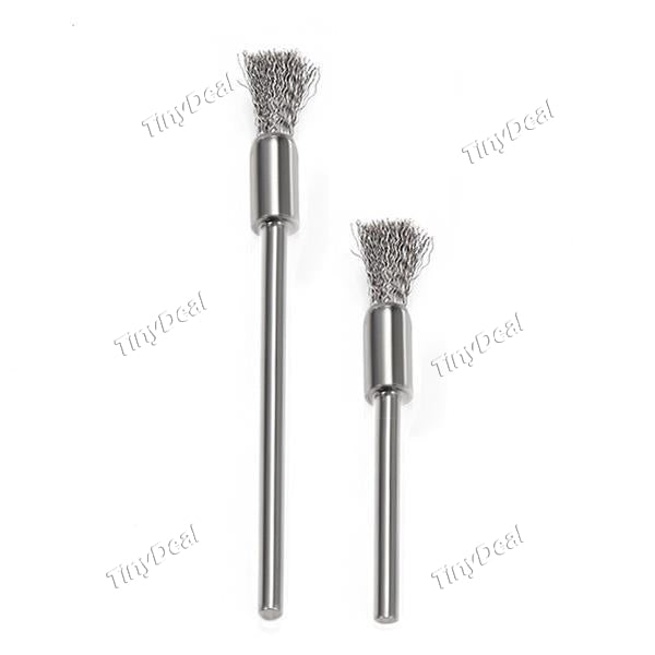 Stainless Cleaning Brushes Brush for Tank Atomizer 48mm + 75mm - Silver