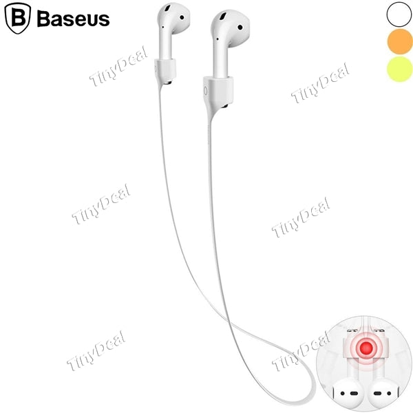 Magnetic Anti-Lost BASEUS AirPods Strap Loop String Rope Silicone Cable Cord for Airpods