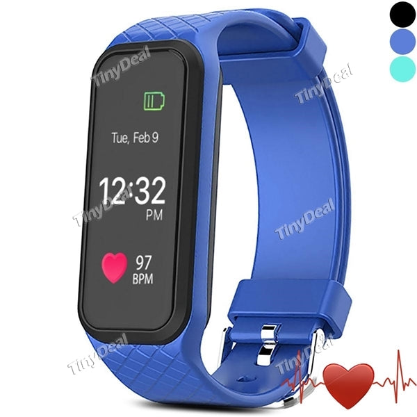 L38i Smart Bracelet Color Screen Call SMS Reminder Pedometer Mileage Calorie Sleep Heart Rate Monitor IP67