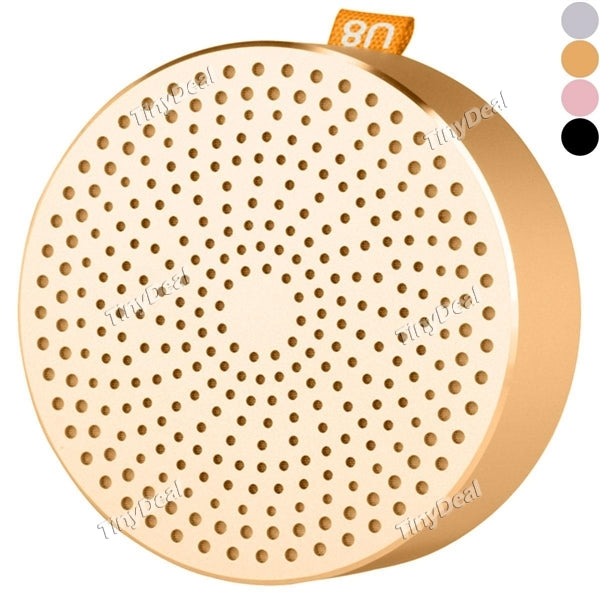 Portable Outdoor Bluetooth Speaker Aluminium Alloy Lightweight Superb Sound for Indoor Outdoor