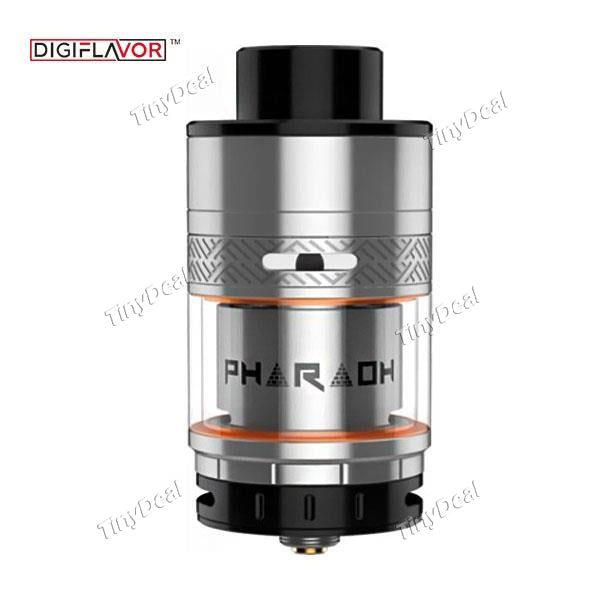 Authentic Digiflavor Pharaoh RTA 4.6ML Rebuildable Tank Atomizer 25MM - Silver