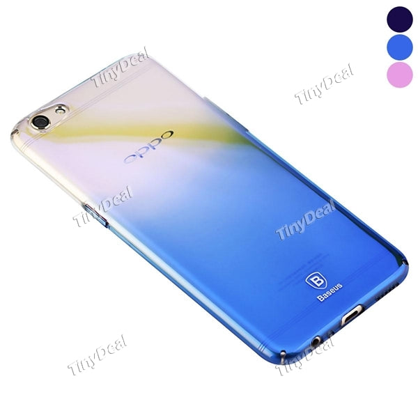 BASEUS Transparent Colorful Protective Hard Case for OPPO R9s