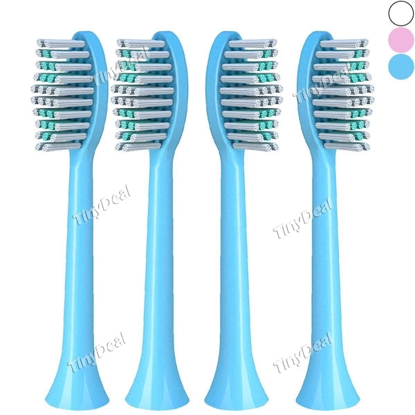 Sonic Electric Toothbrush Replacement Heads for ZR-501 & ZR-101 Electric Toothbrush 4 Pack