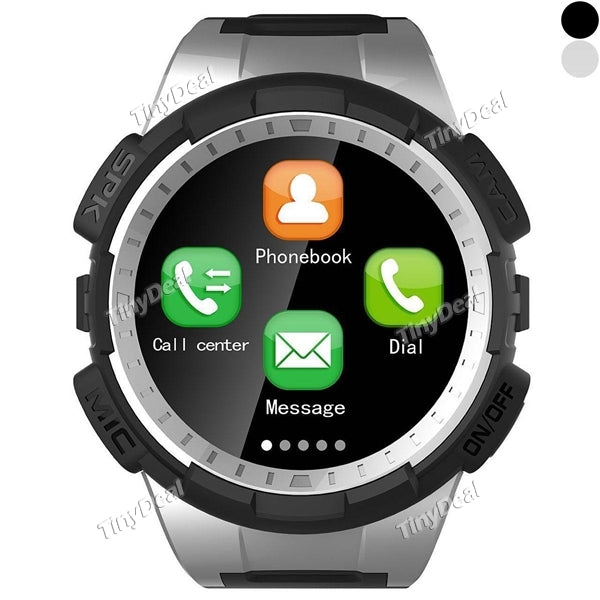 V11S Smart Watch 0.3MP Camera GPS MP3 Player Recording Call SMS Sedentary Reminder Pedometer Sleep Monitor